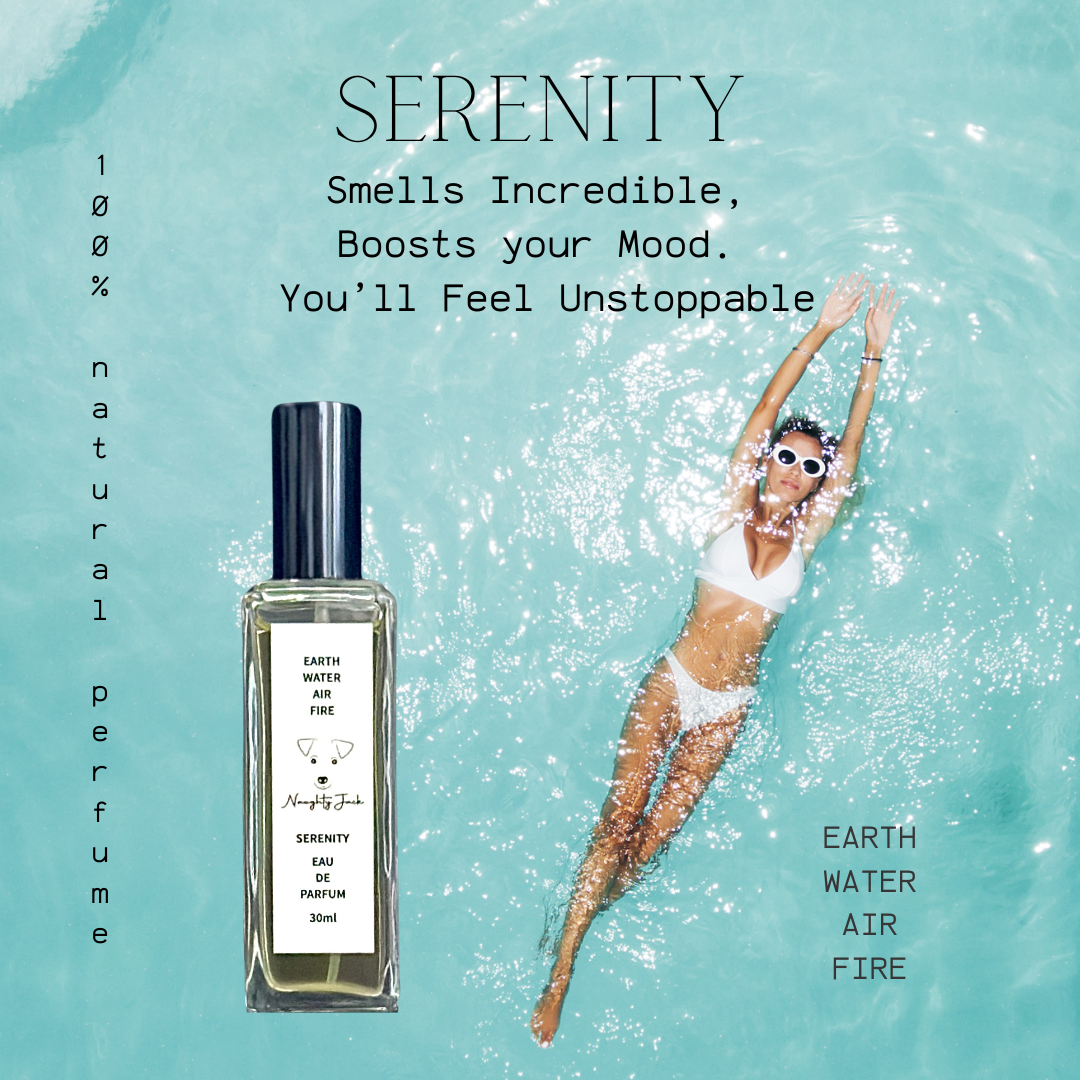 Serenity – Earth, Water, Air, Fire 100% Natural Perfume